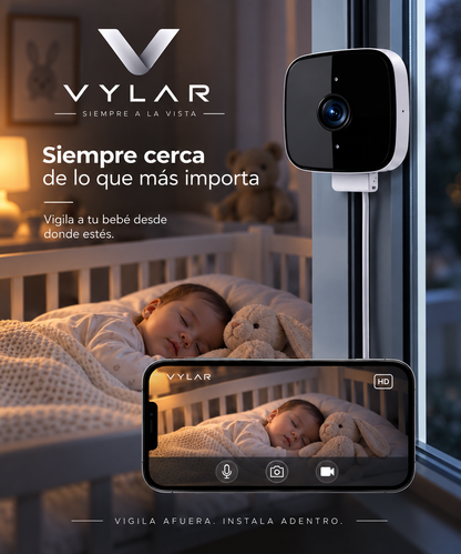 Cámara de ventana | Vigilancia desde cualquier lugar